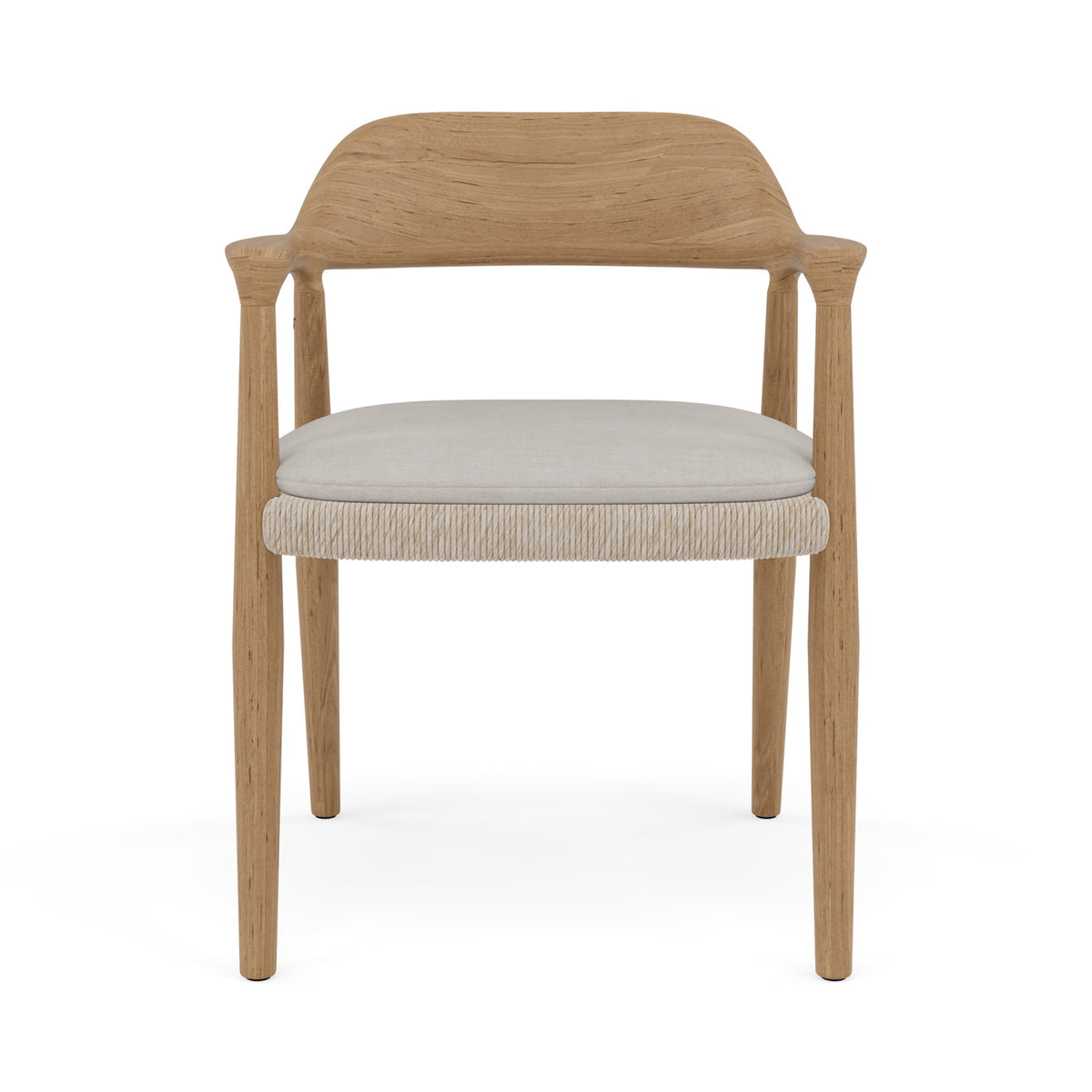 Yiko Cushion seat cushion chair with armrest and chair without armrest