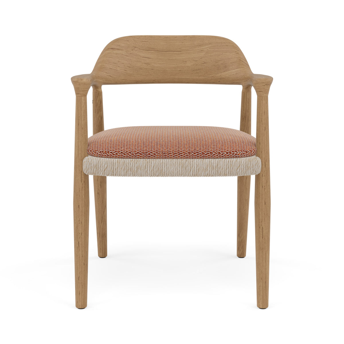 Yiko Cushion seat cushion chair with armrest and chair without armrest
