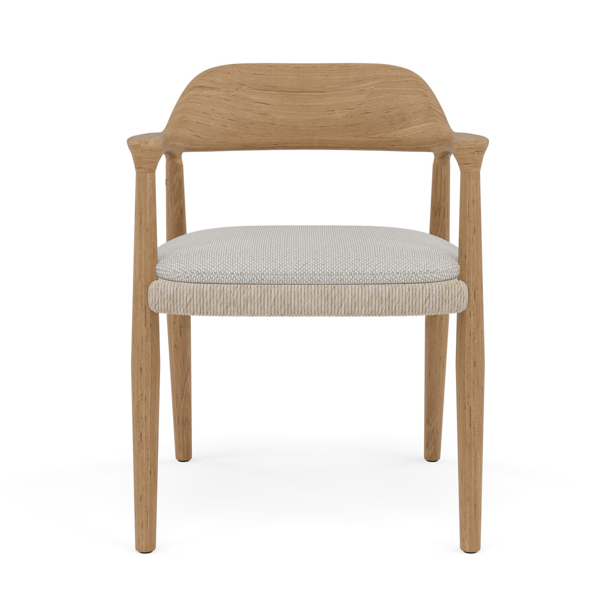 Yiko Cushion seat cushion chair with armrest and chair without armrest