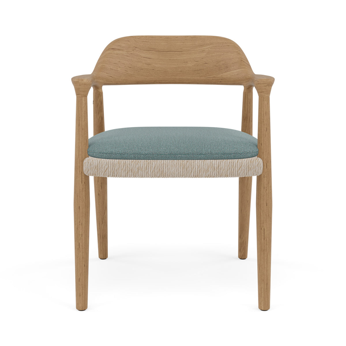 Yiko Cushion seat cushion chair with armrest and chair without armrest