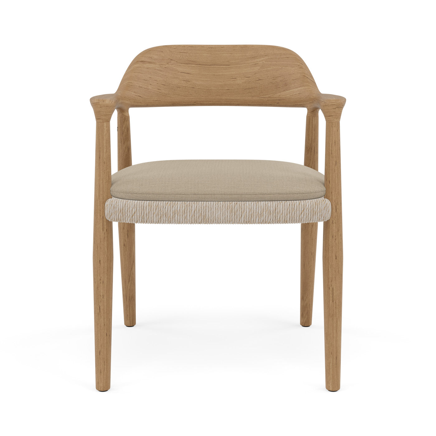 Yiko Cushion seat cushion chair with armrest and chair without armrest