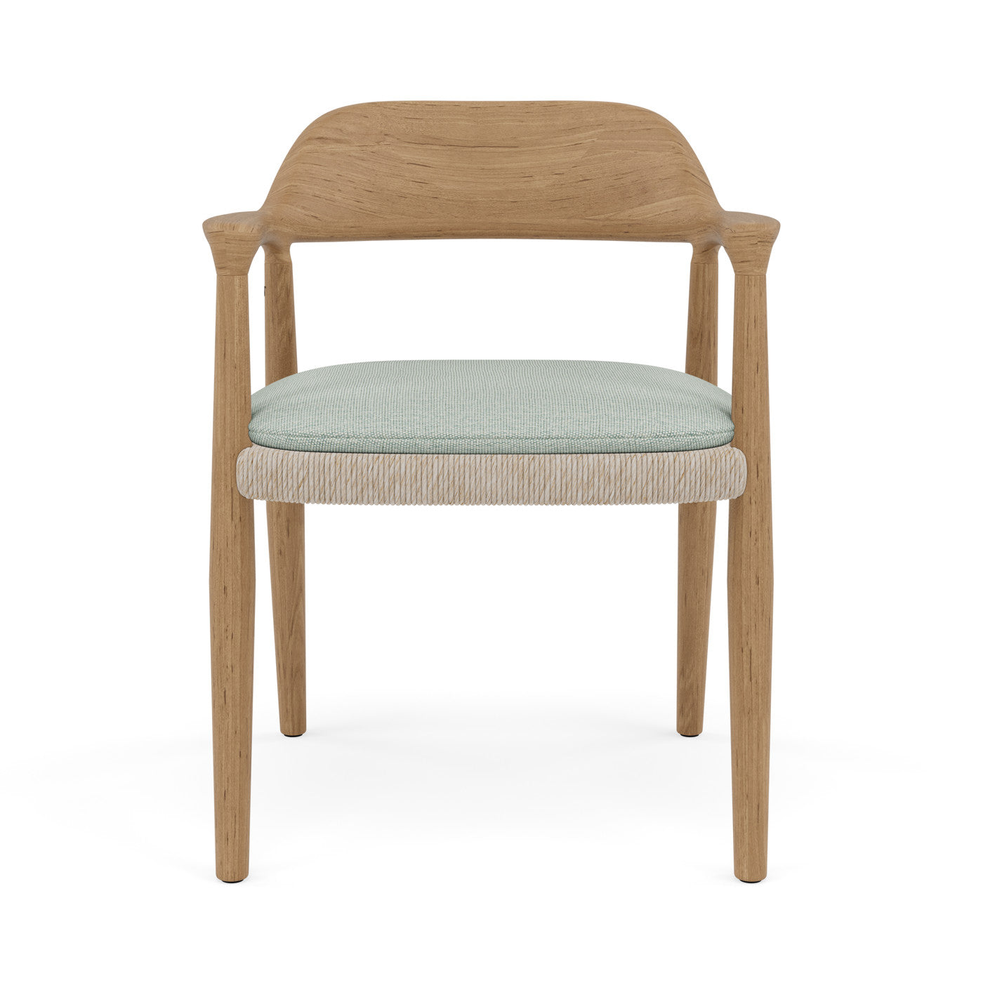 Yiko Cushion seat cushion chair with armrest and chair without armrest