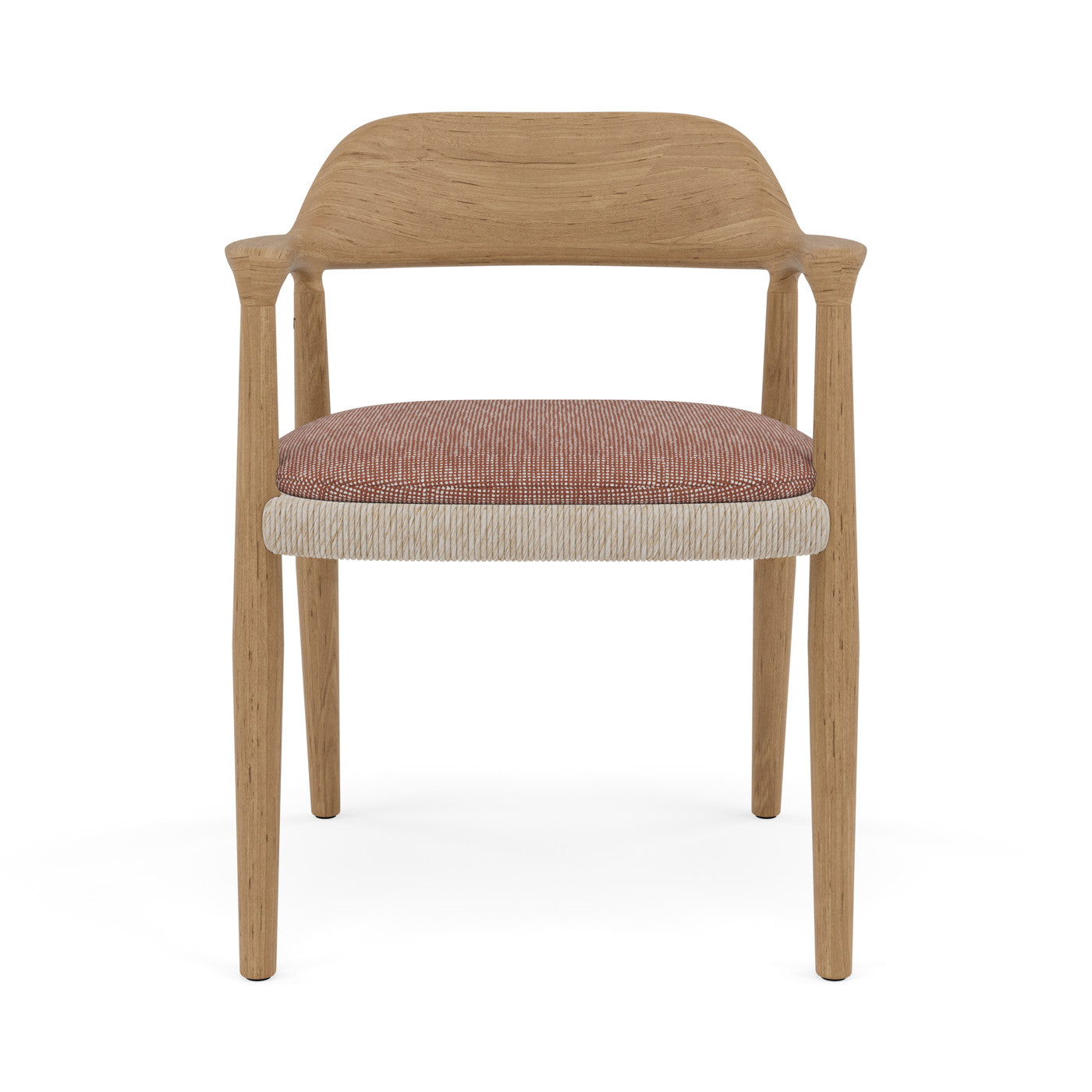 Yiko Cushion seat cushion chair with armrest and chair without armrest