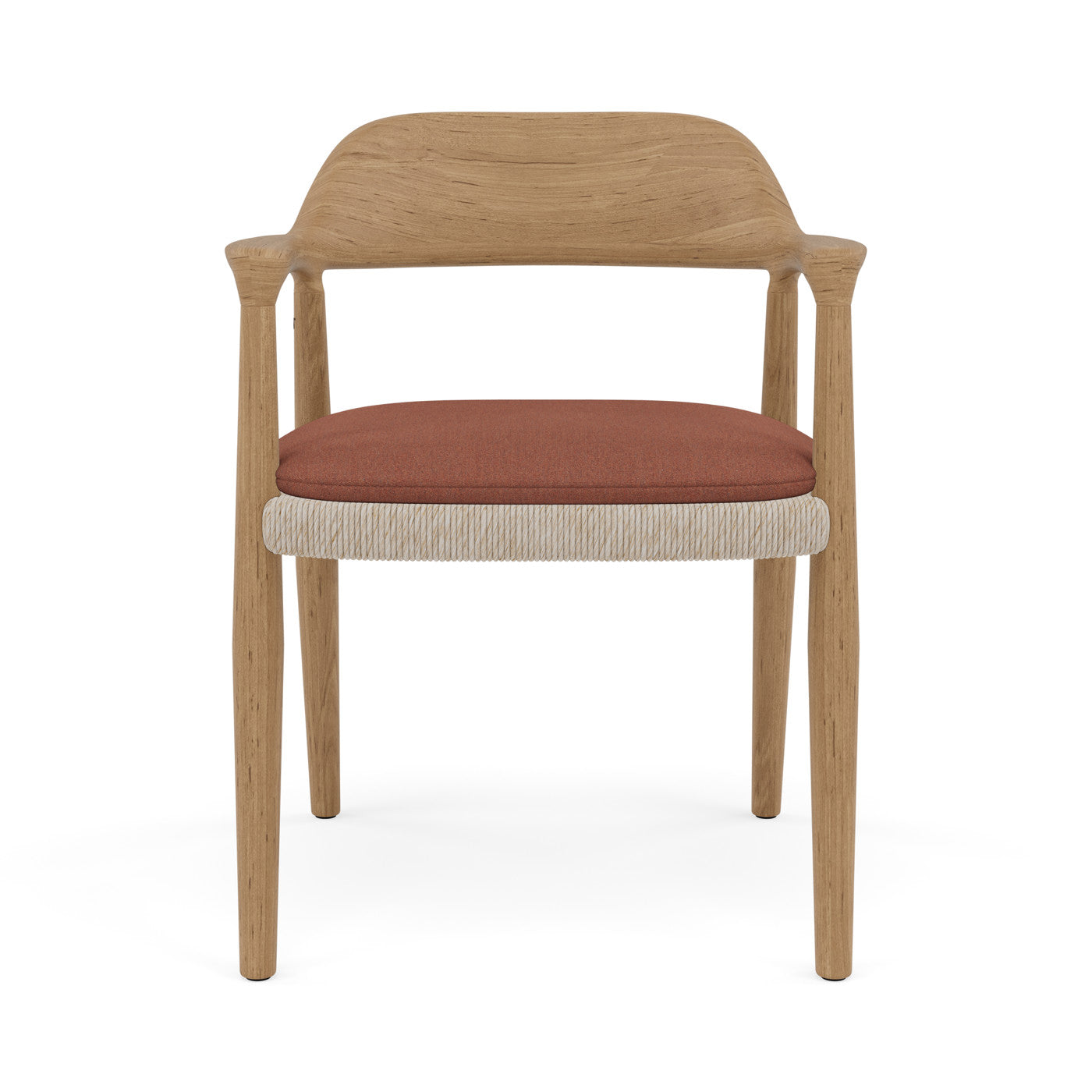 Yiko Cushion seat cushion chair with armrest and chair without armrest