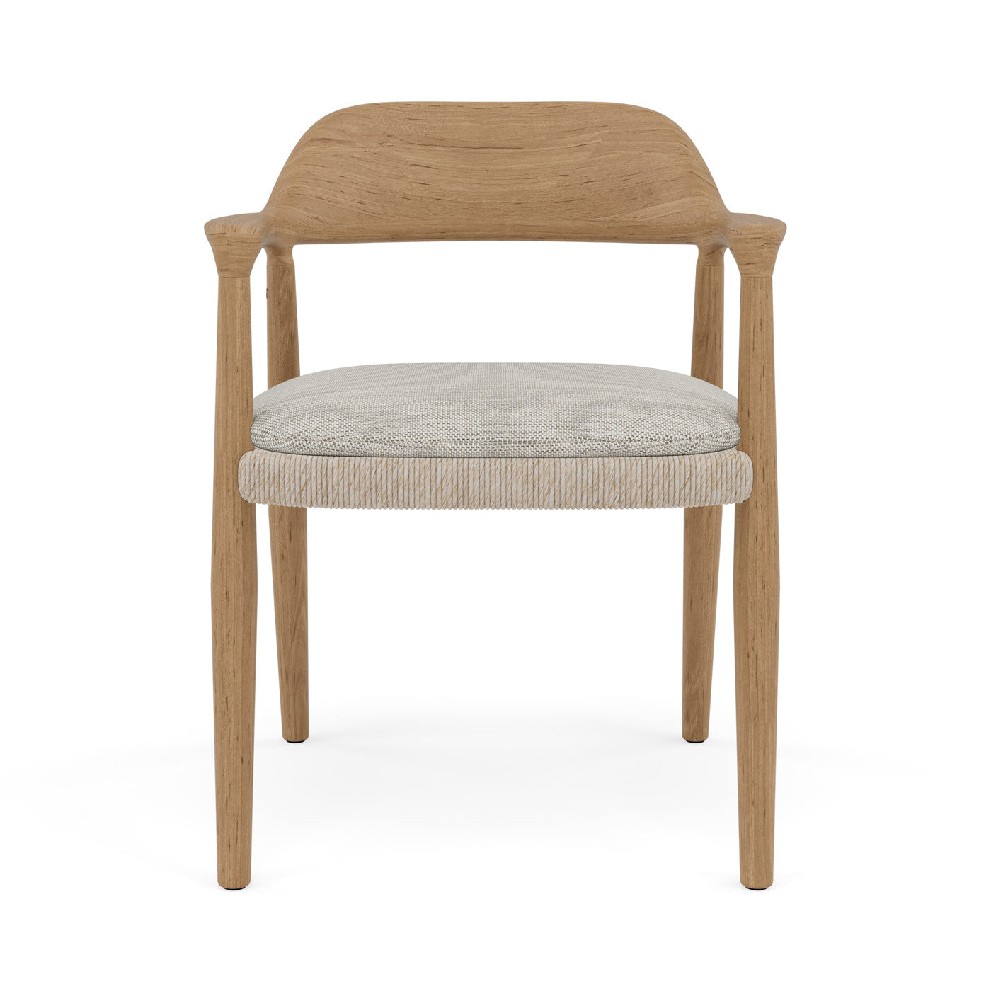 Yiko Cushion seat cushion chair with armrest and chair without armrest