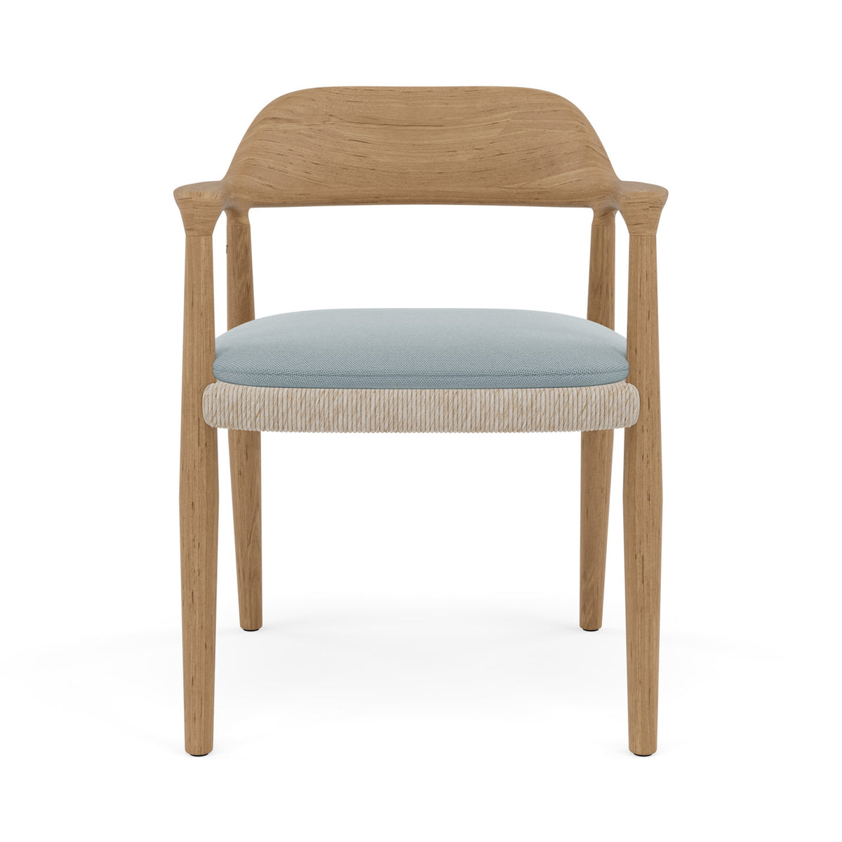 Yiko Cushion seat cushion chair with armrest and chair without armrest