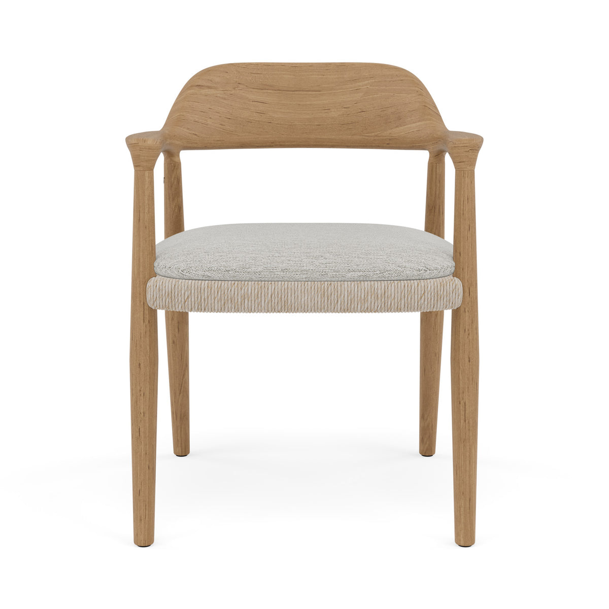 Yiko Cushion seat cushion chair with armrest and chair without armrest