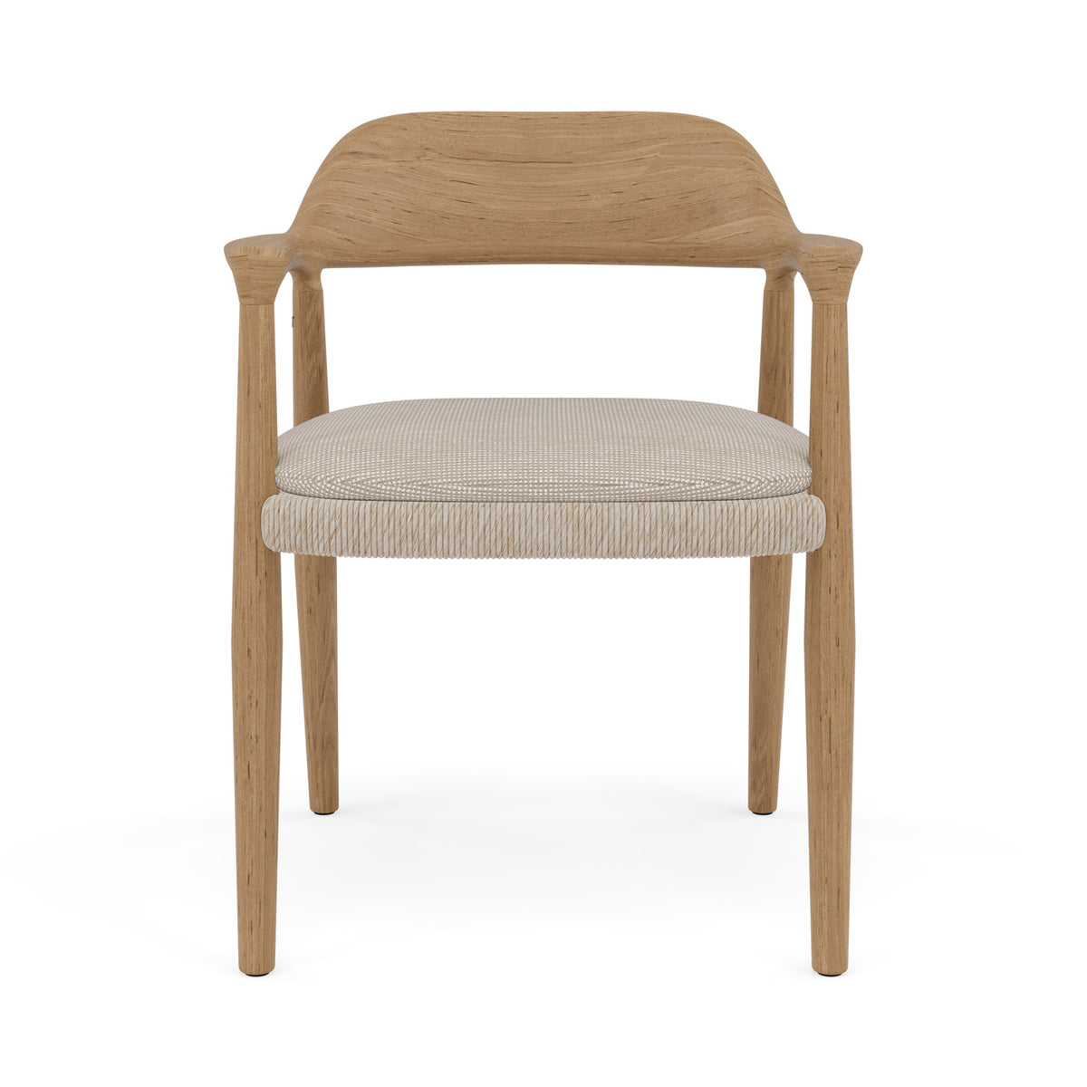 Yiko Cushion seat cushion chair with armrest and chair without armrest
