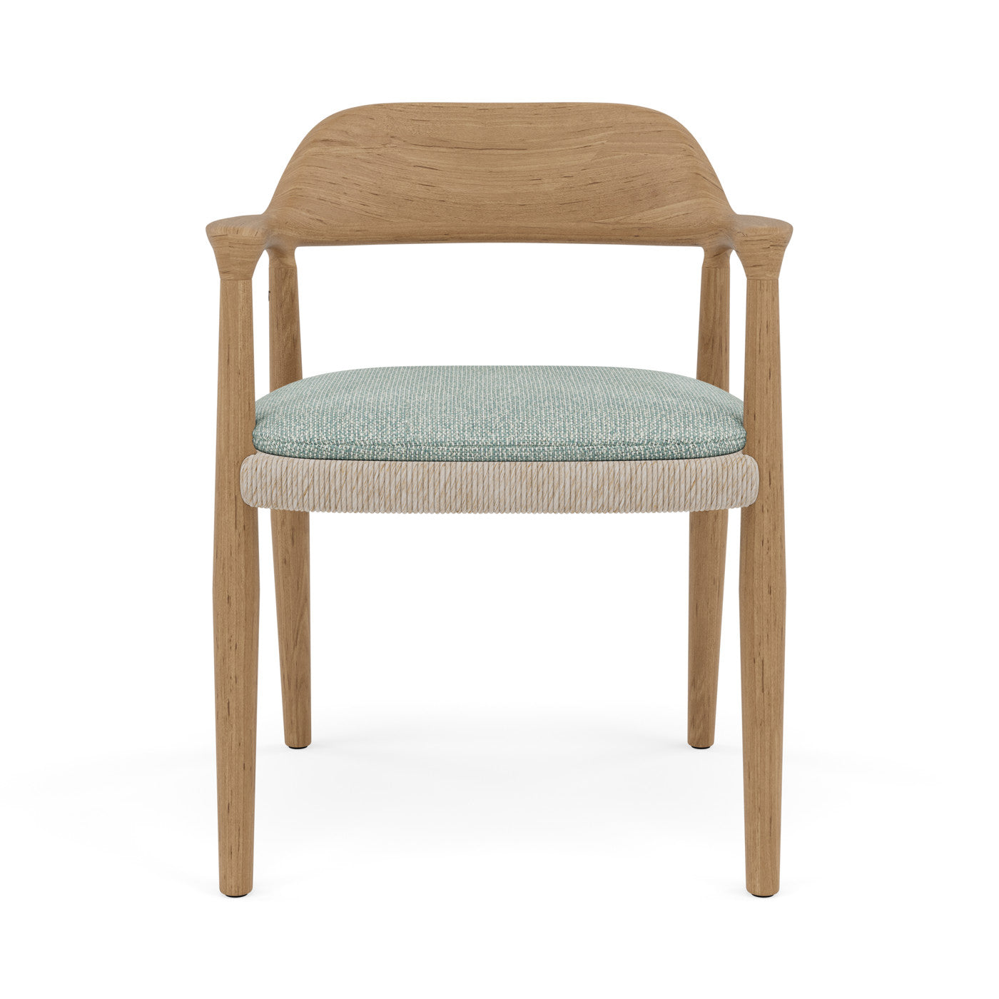Yiko Cushion seat cushion chair with armrest and chair without armrest