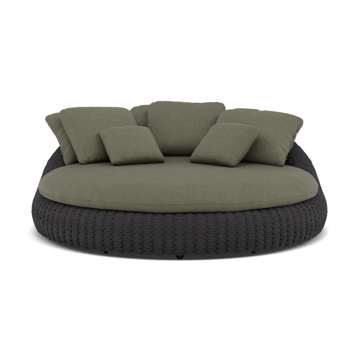 Kobo Coussin décoratif 65×55 cm coussin d'assise et de dossier daybed 165x150_Ensemble de 3