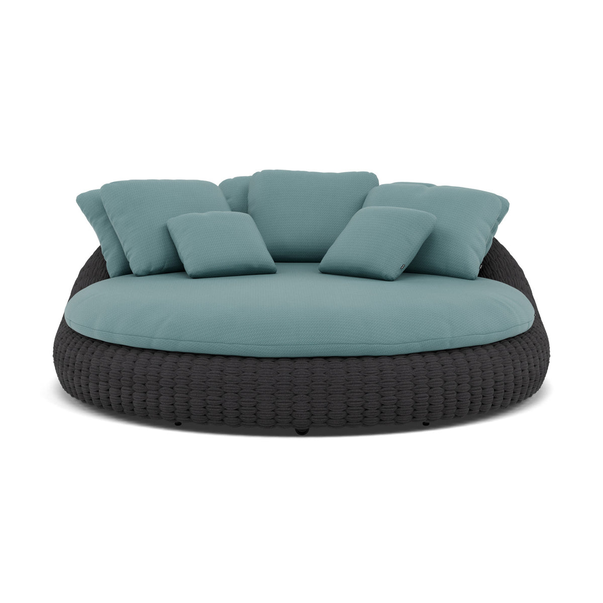 Kobo Coussin décoratif 65×55 cm coussin d'assise et de dossier daybed 165x150_Ensemble de 3