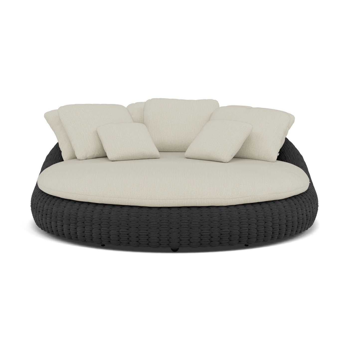 Kobo Coussin décoratif 65×55 cm coussin d'assise et de dossier daybed 165x150_Ensemble de 3