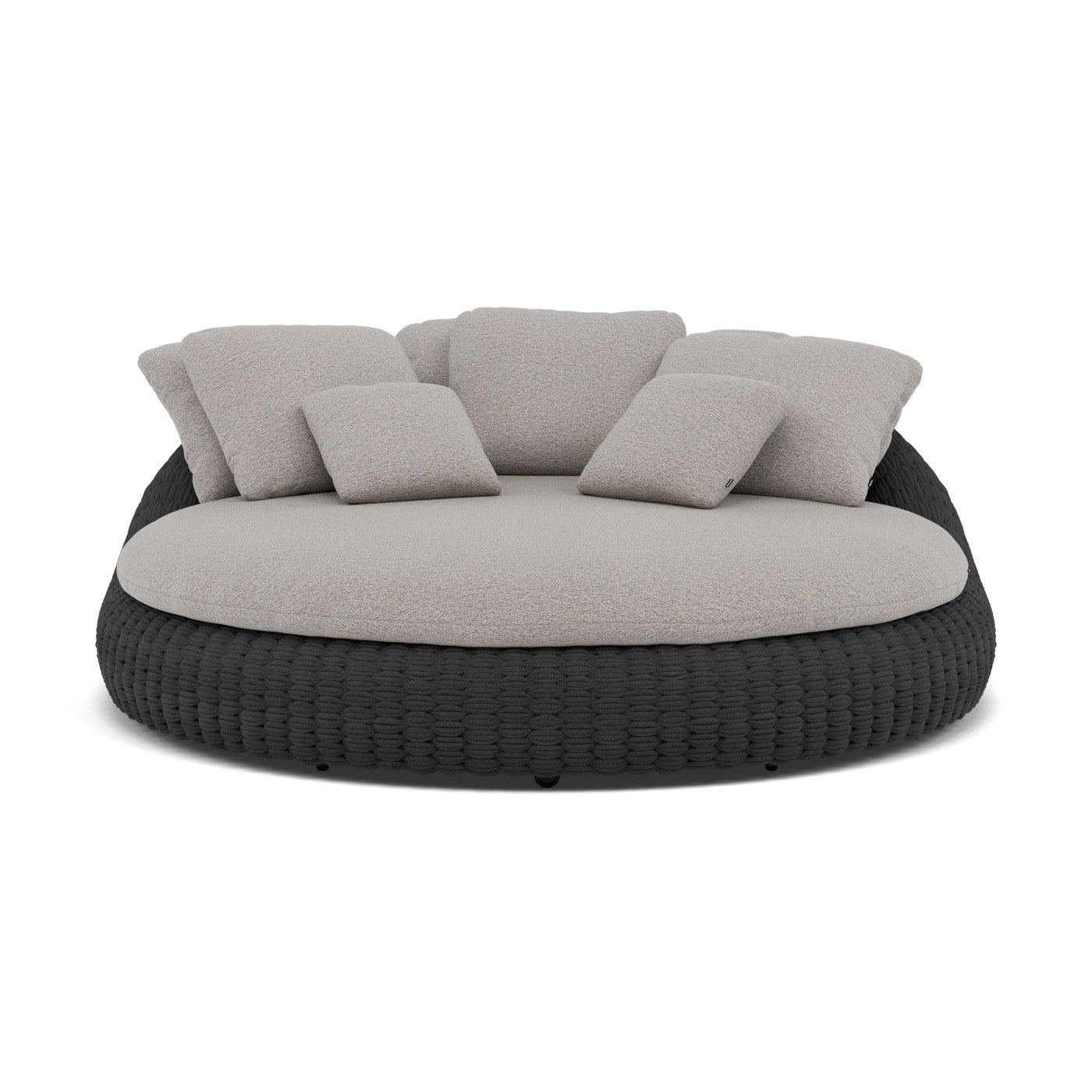 Kobo Coussin décoratif 65×55 cm coussin d'assise et de dossier daybed 165x150_Ensemble de 3