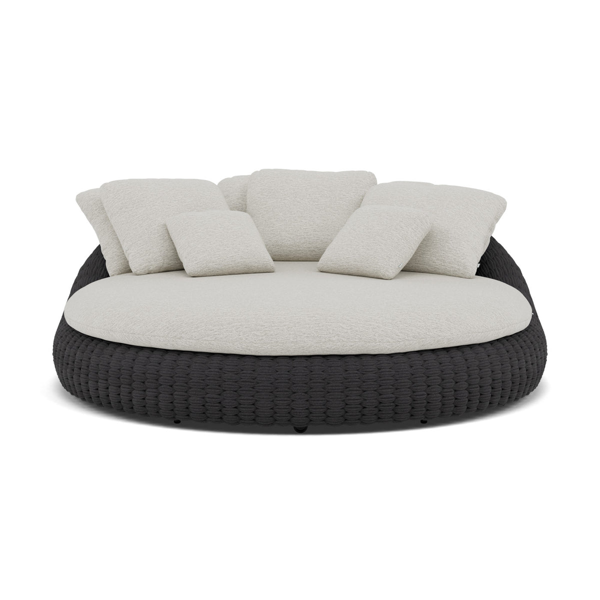 Kobo Coussin décoratif 65×55 cm coussin d'assise et de dossier daybed 165x150_Ensemble de 3