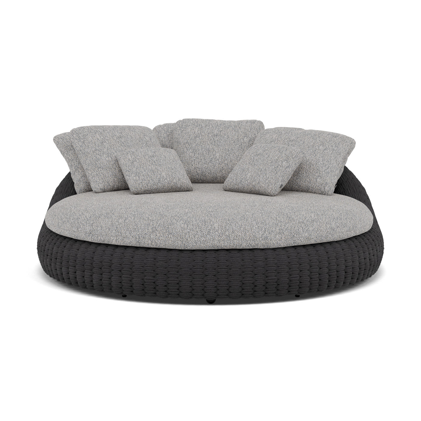 Kobo Coussin décoratif 65×55 cm coussin d'assise et de dossier daybed 165x150_Ensemble de 3
