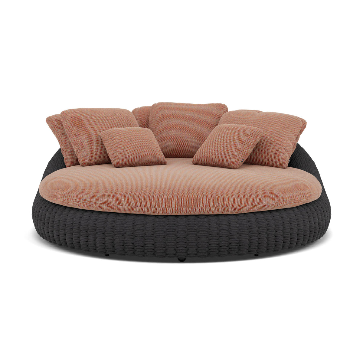 Kobo Coussin décoratif 65×55 cm coussin d'assise et de dossier daybed 165x150_Ensemble de 3