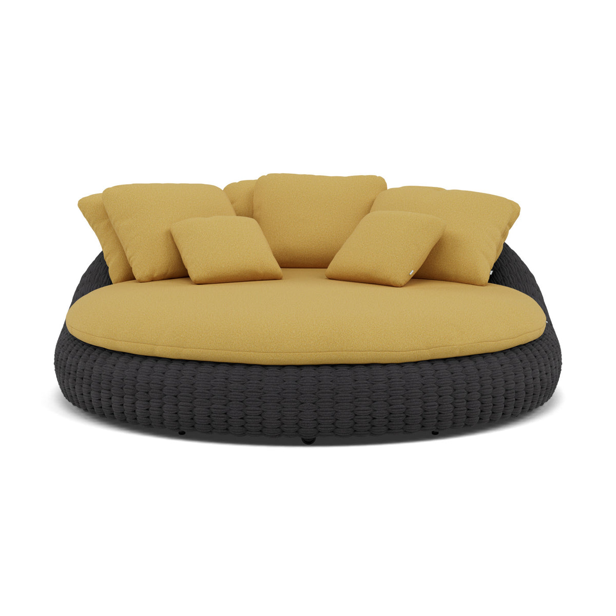 Kobo Coussin décoratif 65×55 cm coussin d'assise et de dossier daybed 165x150_Ensemble de 3
