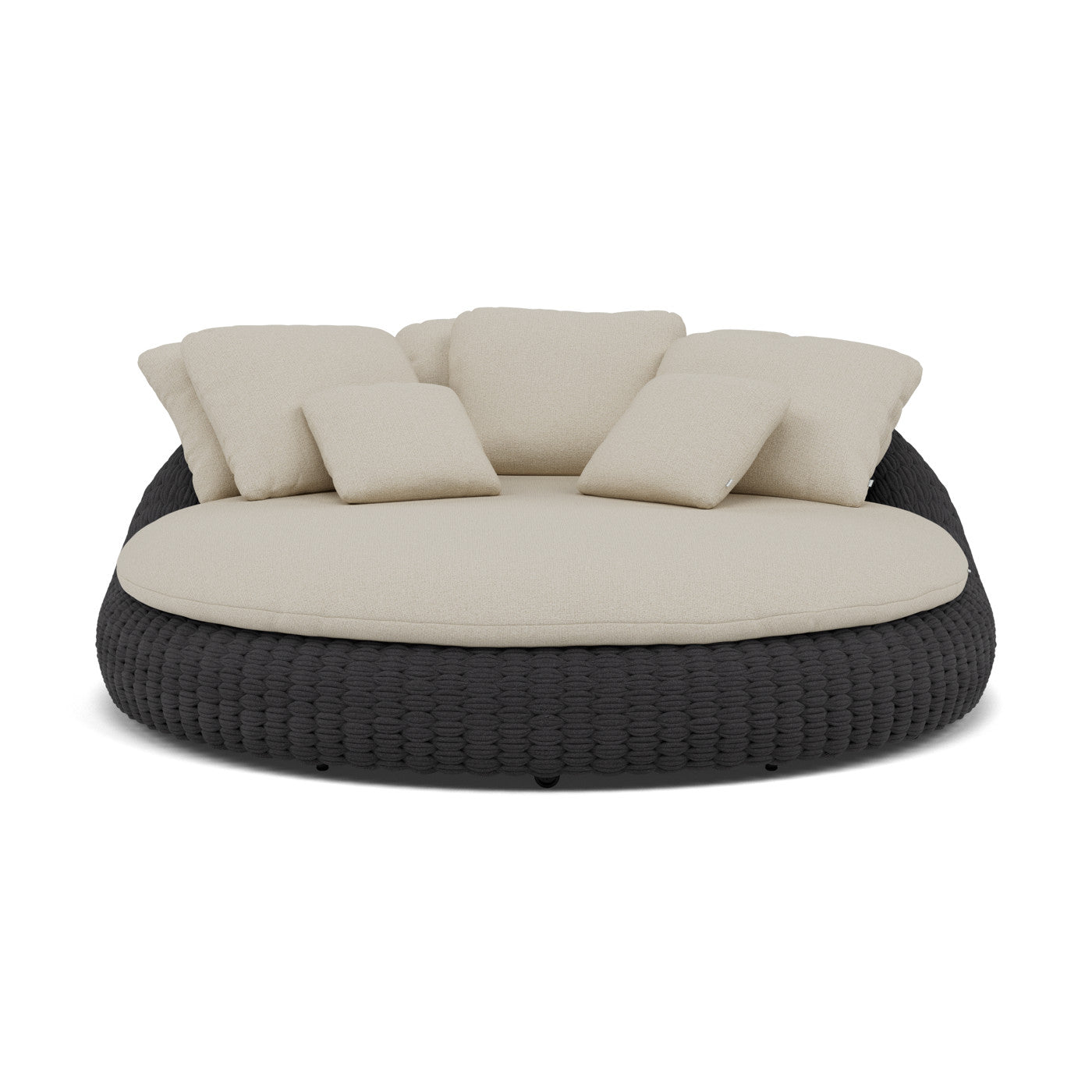 Kobo Coussin décoratif 65×55 cm coussin d'assise et de dossier daybed 165x150_Ensemble de 3