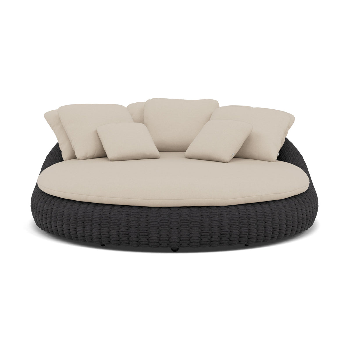 Kobo Coussin décoratif 65×55 cm coussin d'assise et de dossier daybed 165x150_Ensemble de 3