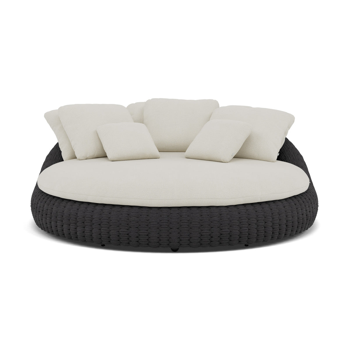 Kobo Coussin décoratif 65×55 cm coussin d'assise et de dossier daybed 165x150_Ensemble de 3