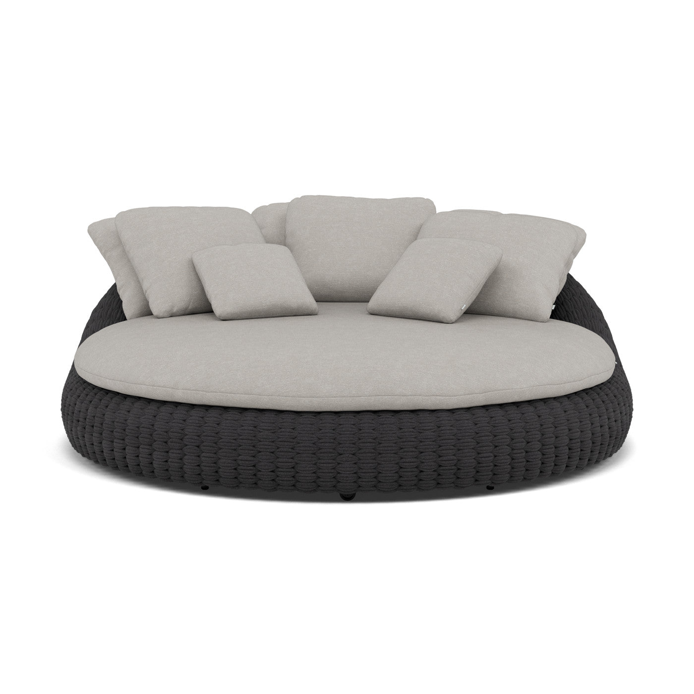 Kobo Coussin décoratif 65×55 cm coussin d'assise et de dossier daybed 165x150_Ensemble de 3