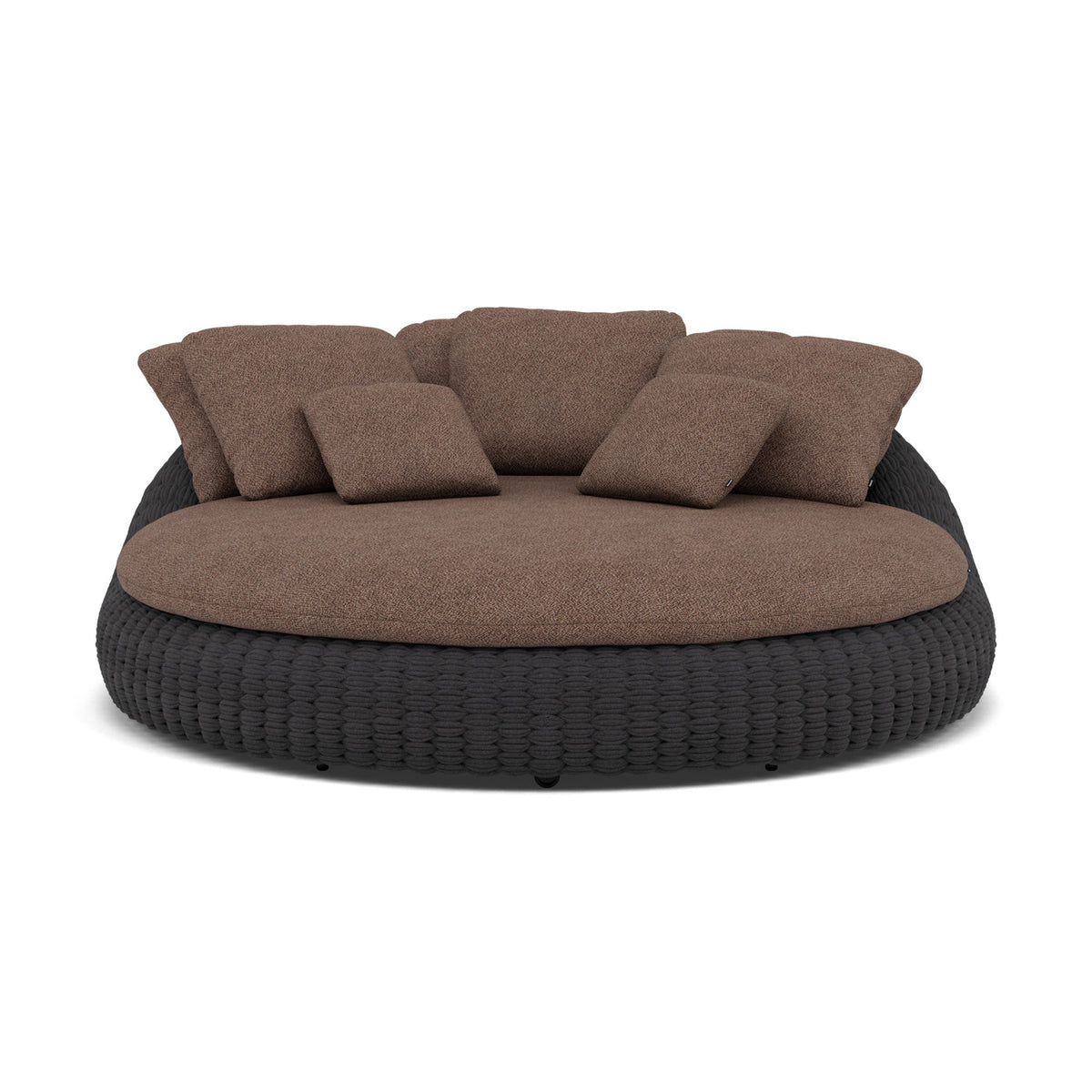 Kobo Coussin décoratif 65×55 cm coussin d'assise et de dossier daybed 165x150_Ensemble de 3