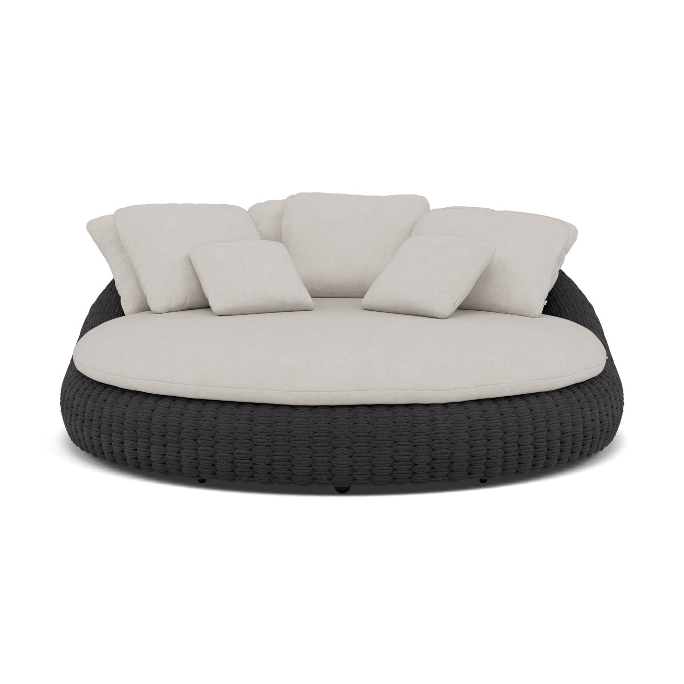 Kobo Coussin décoratif 65×55 cm coussin d'assise et de dossier daybed 165x150_Ensemble de 3