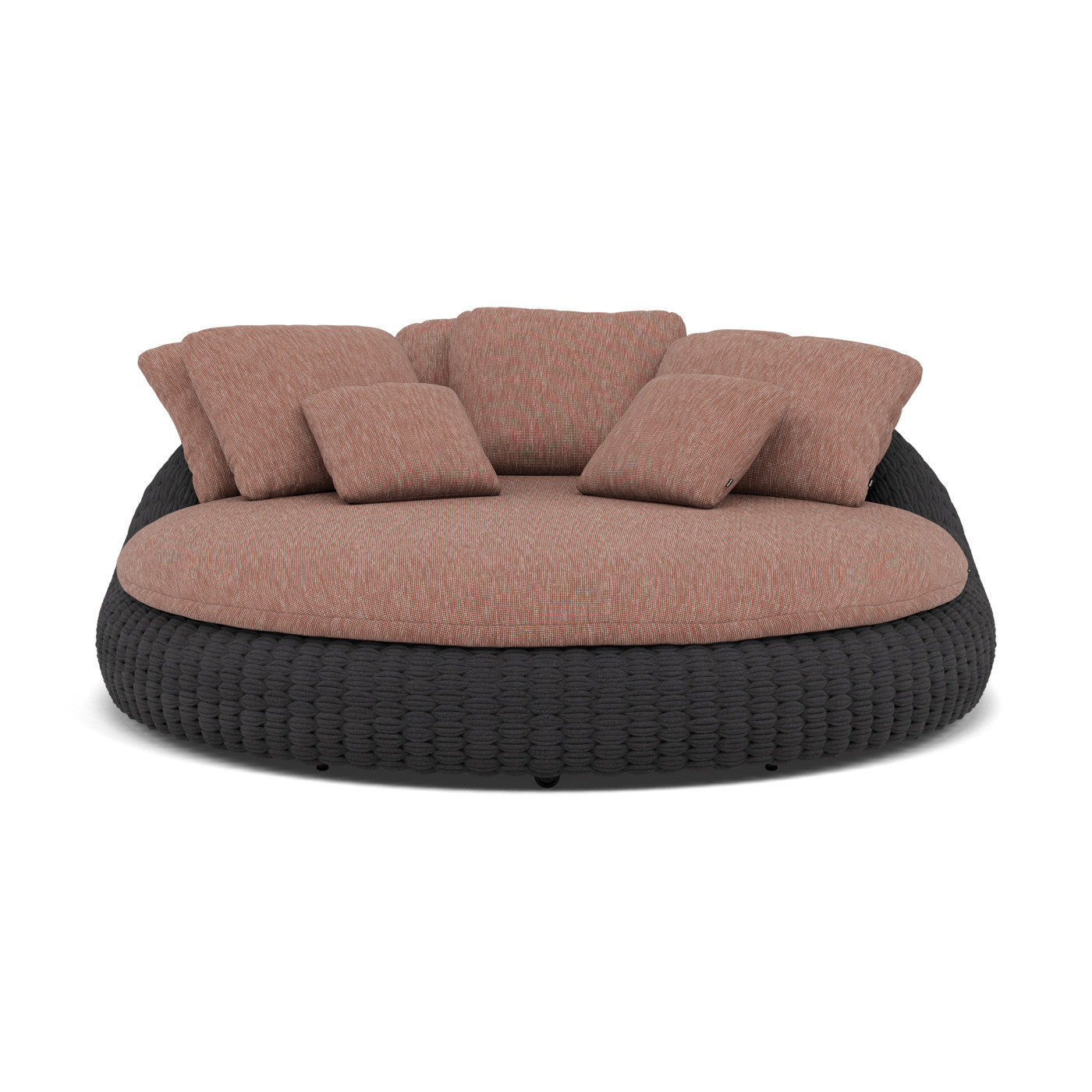 Kobo Coussin décoratif 65×55 cm coussin d'assise et de dossier daybed 165x150_Ensemble de 3