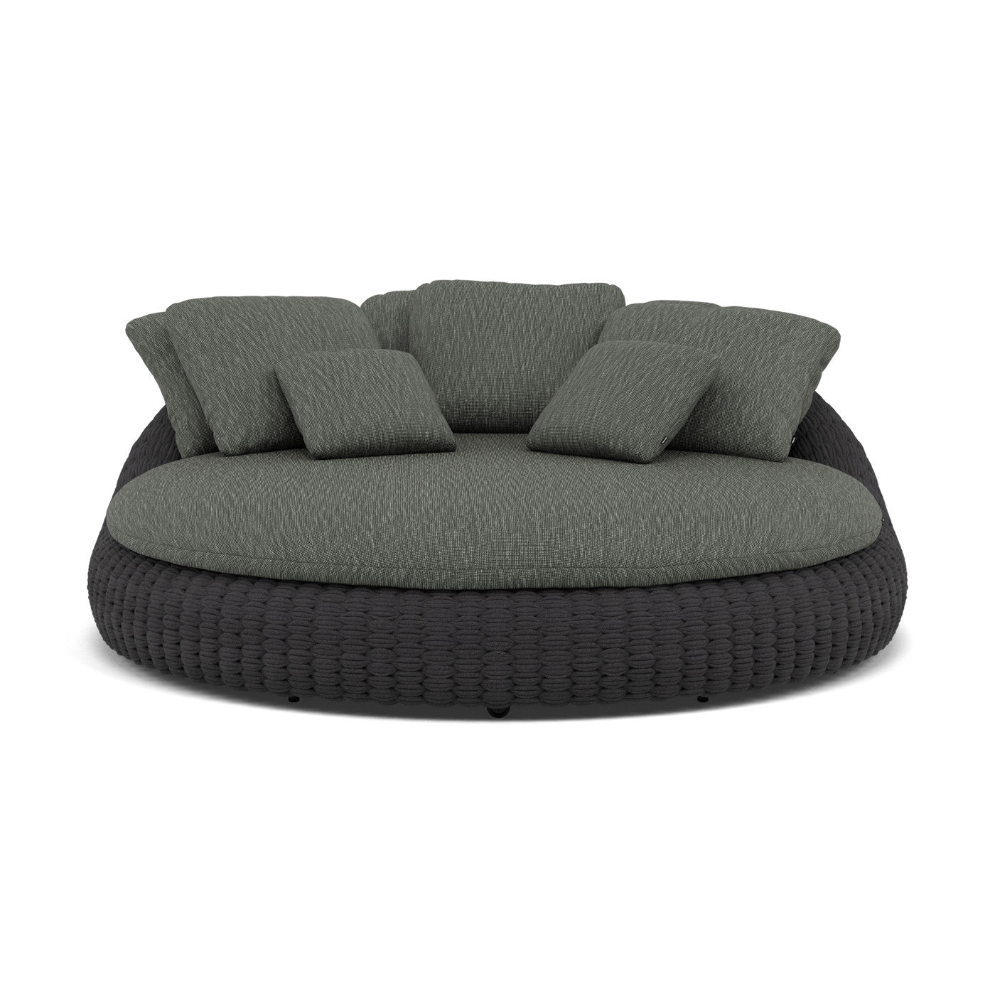Kobo Coussin décoratif 65×55 cm coussin d'assise et de dossier daybed 165x150_Ensemble de 3