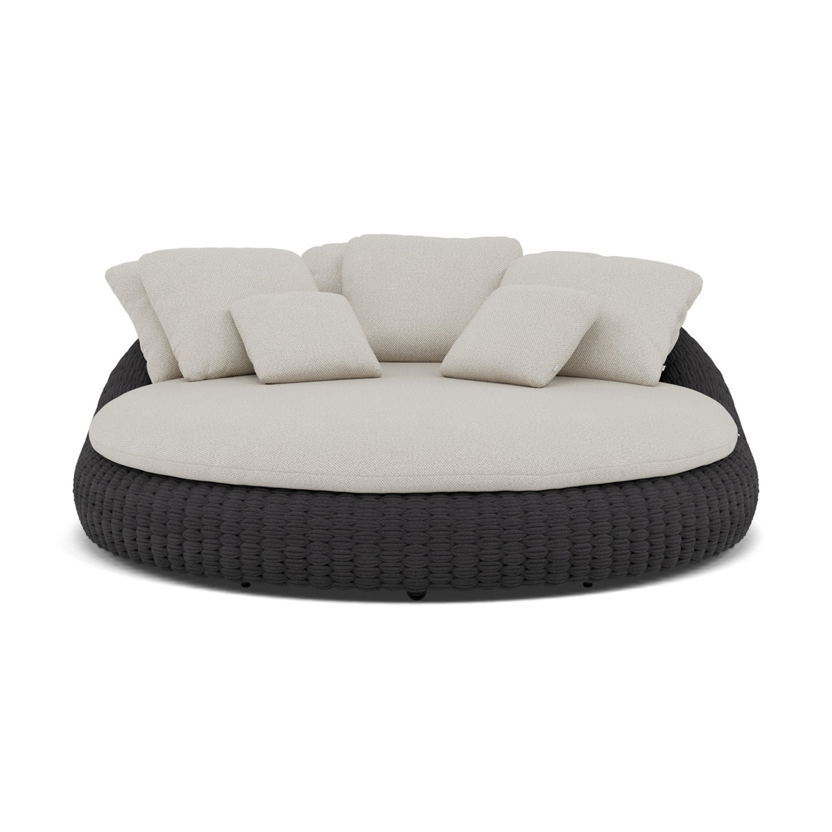 Kobo Coussin décoratif 65×55 cm coussin d'assise et de dossier daybed 165x150_Ensemble de 3