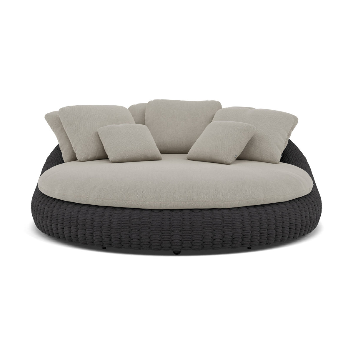 Kobo Coussin décoratif 65×55 cm coussin d'assise et de dossier daybed 165x150_Ensemble de 3