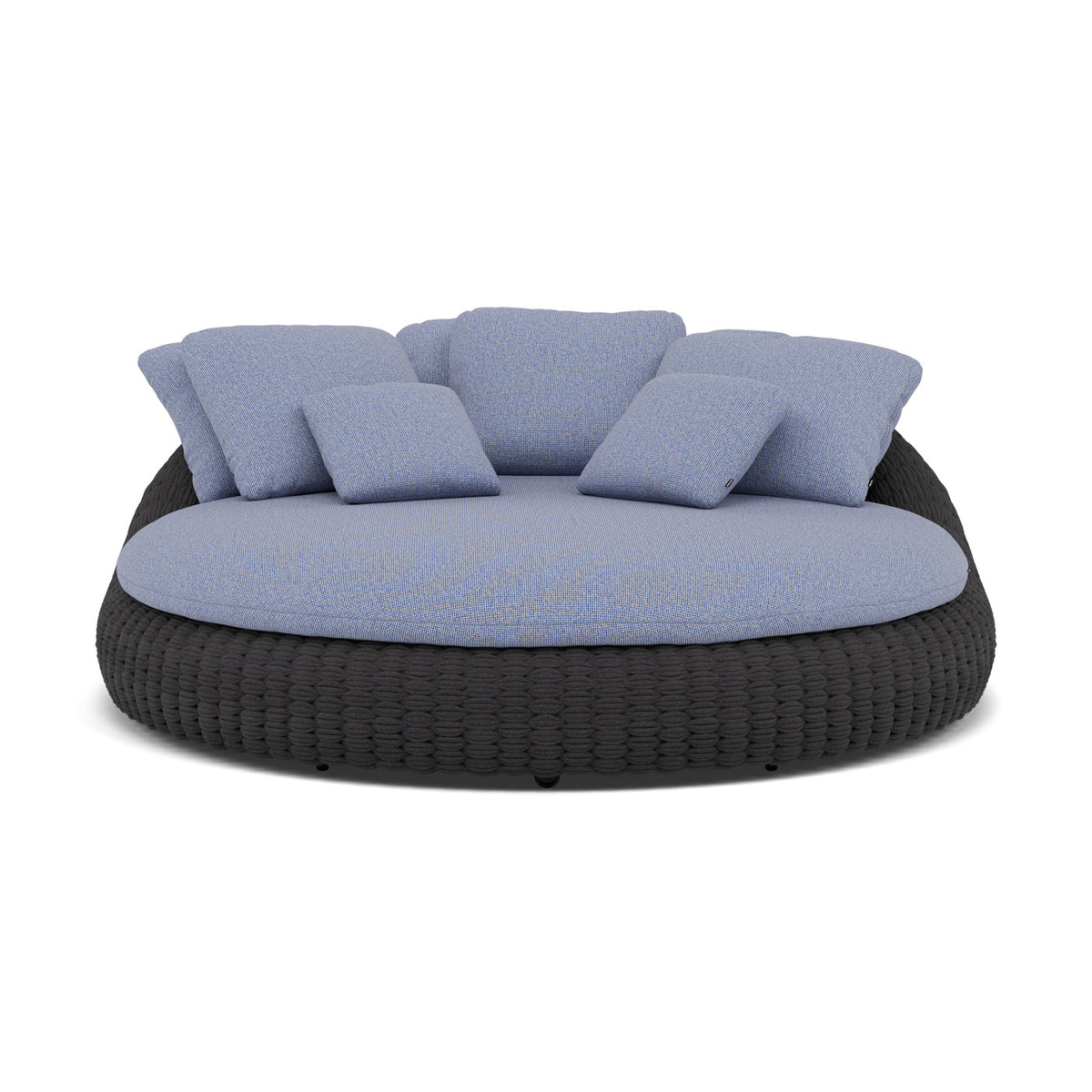 Kobo Coussin décoratif 65×55 cm coussin d'assise et de dossier daybed 165x150_Ensemble de 3