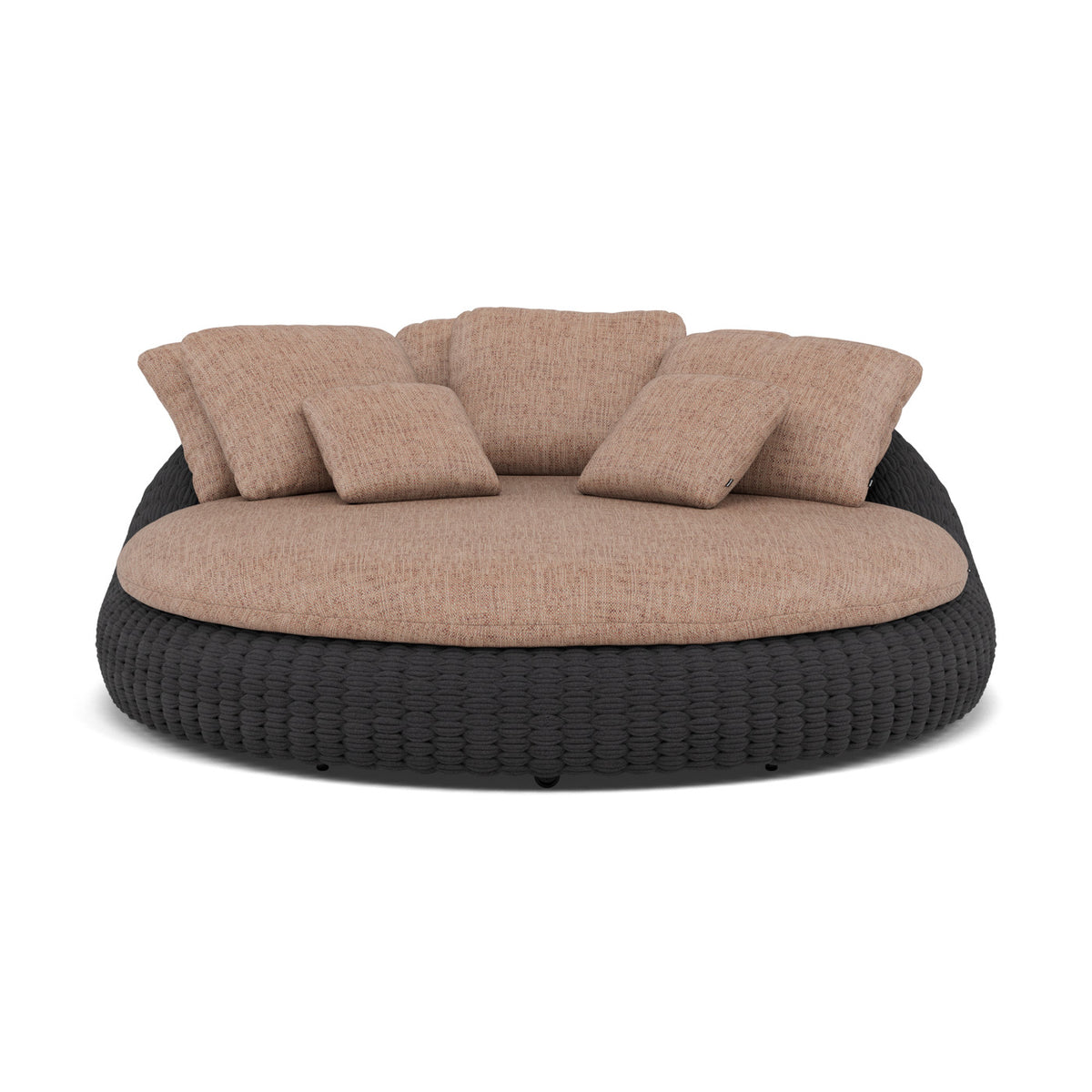 Kobo Coussin décoratif 65×55 cm coussin d'assise et de dossier daybed 165x150_Ensemble de 3