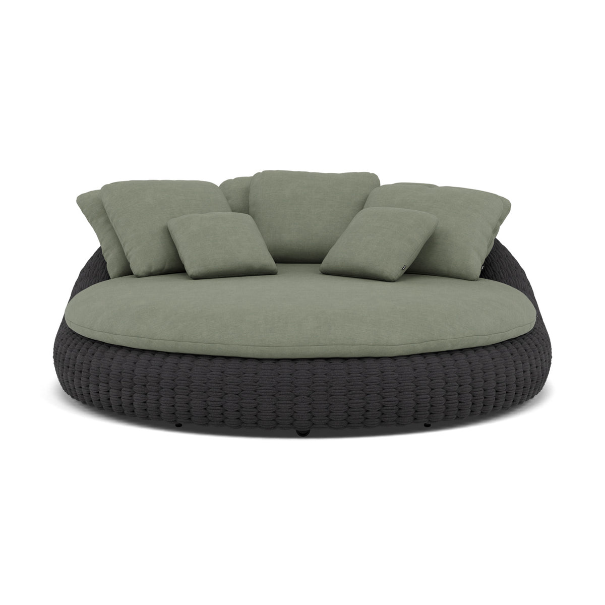 Kobo Coussin décoratif 65×55 cm coussin d'assise et de dossier daybed 165x150_Ensemble de 3