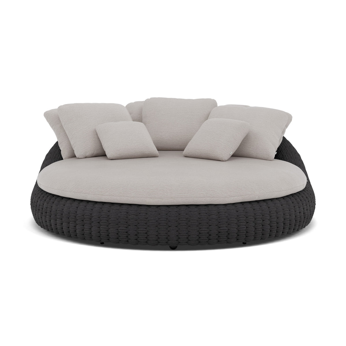 Kobo Coussin décoratif 65×55 cm coussin d'assise et de dossier daybed 165x150_Ensemble de 3