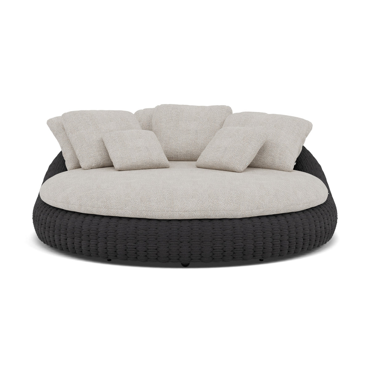 Kobo Coussin décoratif 65×55 cm coussin d'assise et de dossier daybed 165x150_Ensemble de 3