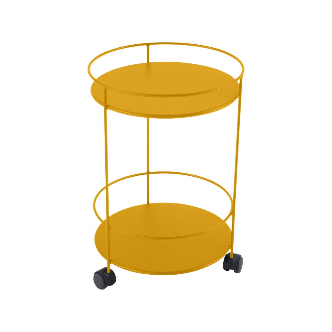 Guinguette Small Wheeled tafel met dubbel tafelblad