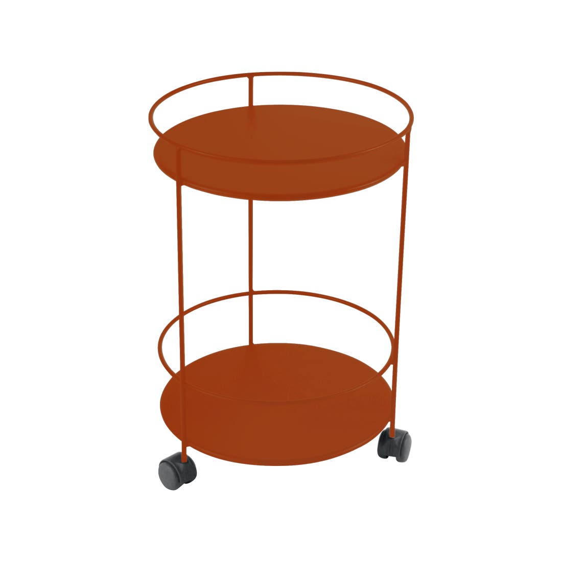 Guinguette Small Wheeled tafel met dubbel tafelblad