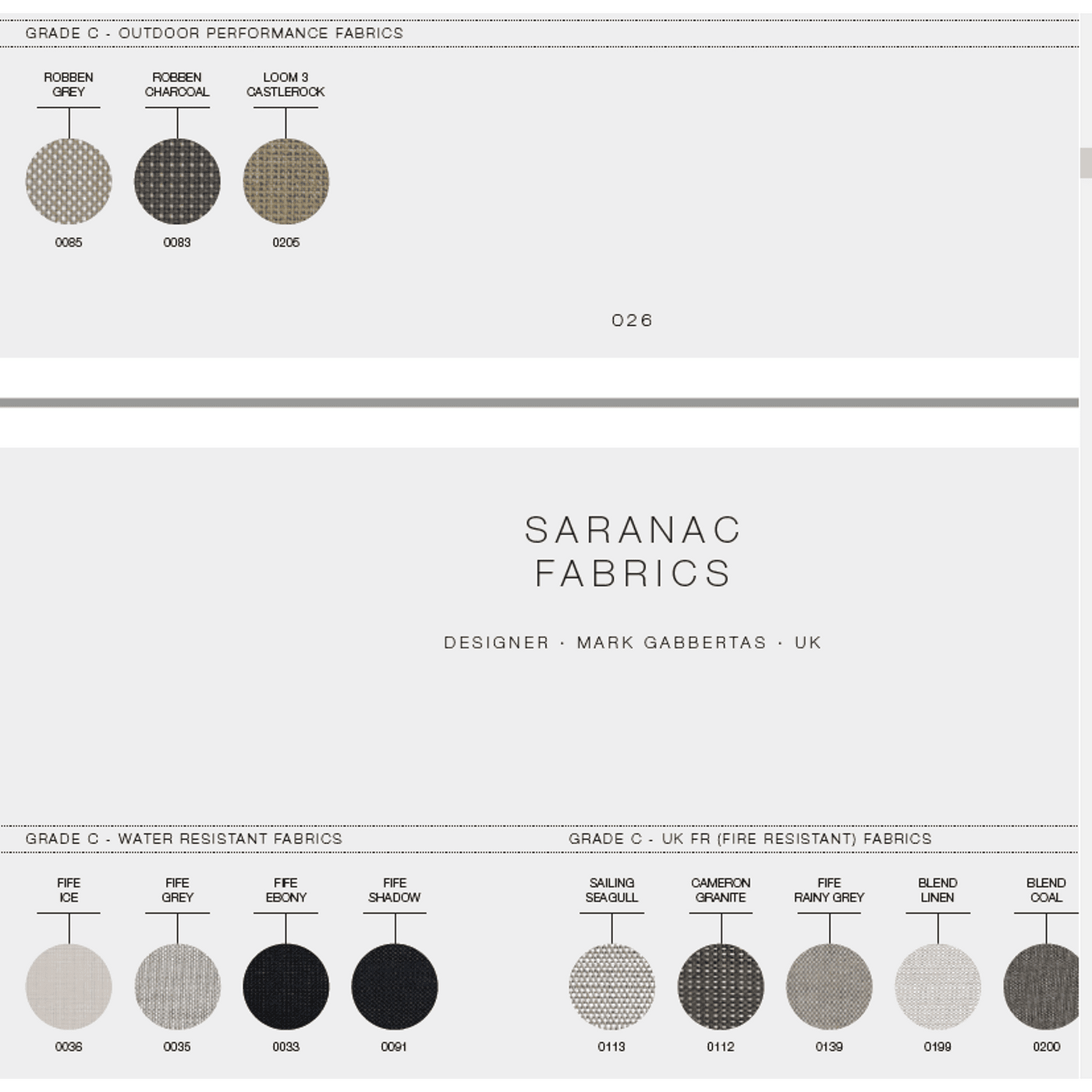 Saranac 3-Seater Sofa
