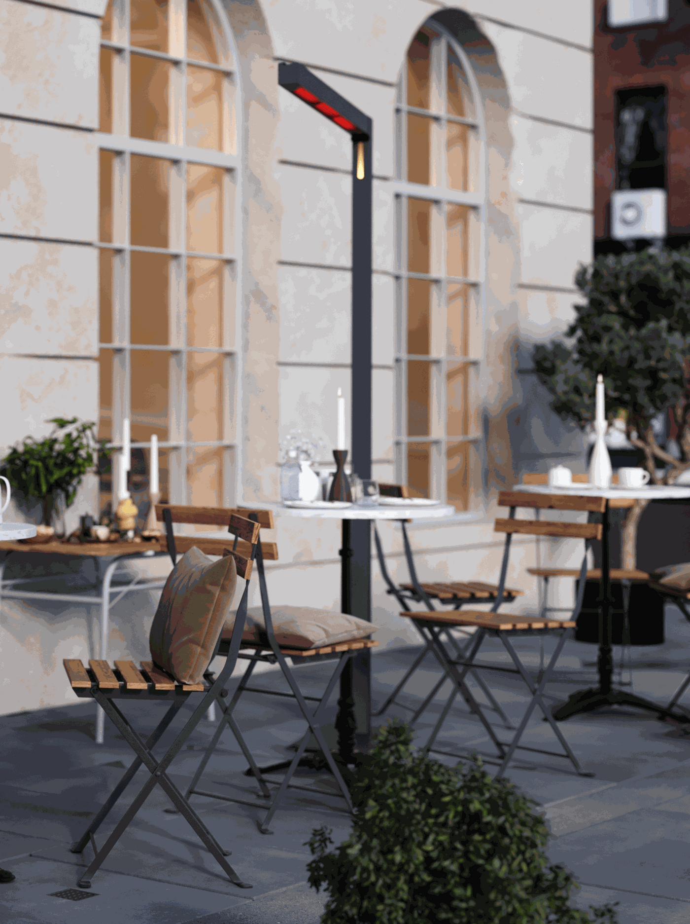 Heatsail Twig Chauffage de terrasse