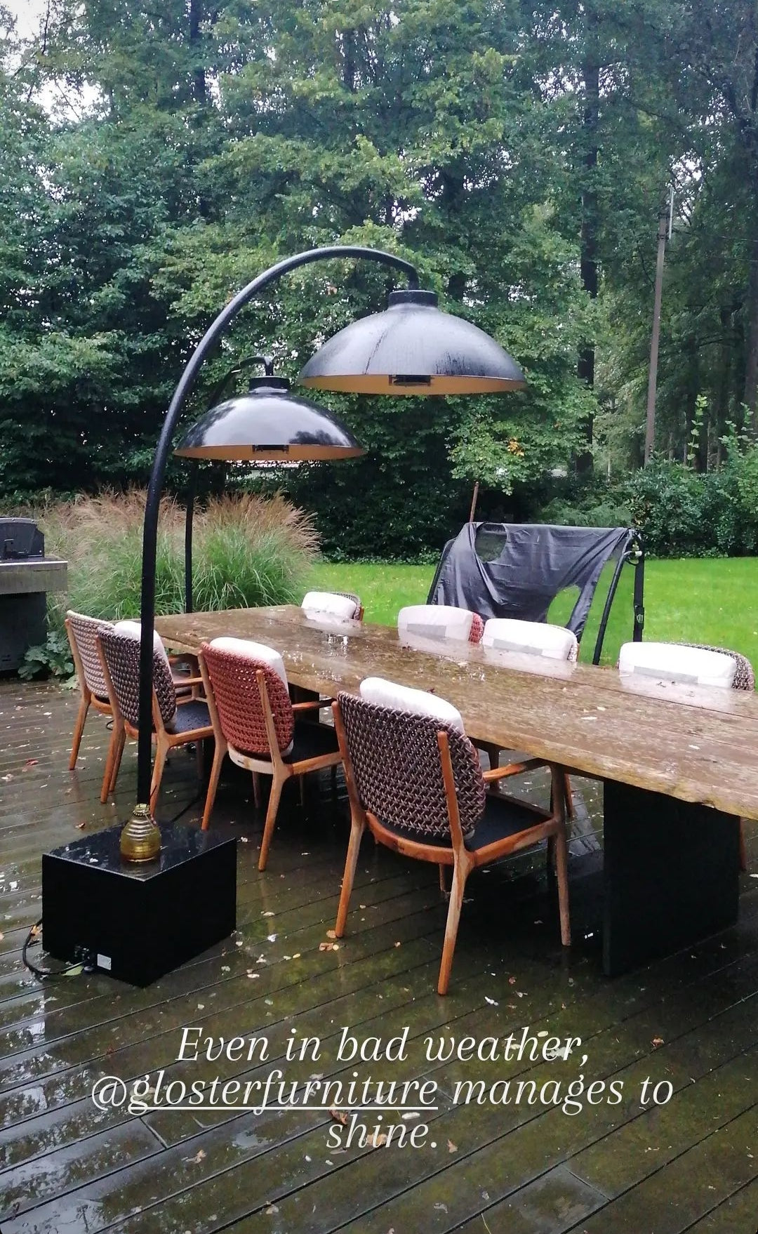 Heatsail Dome Chauffage de Terrasse Autonome