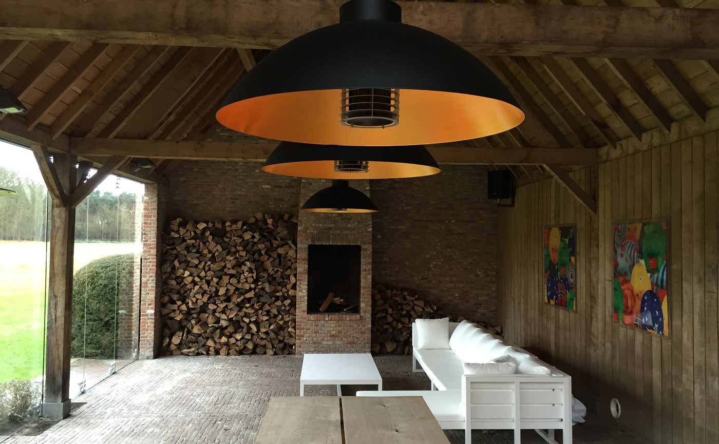 Heatsail Dome Pendelend Terrasverwarmer
