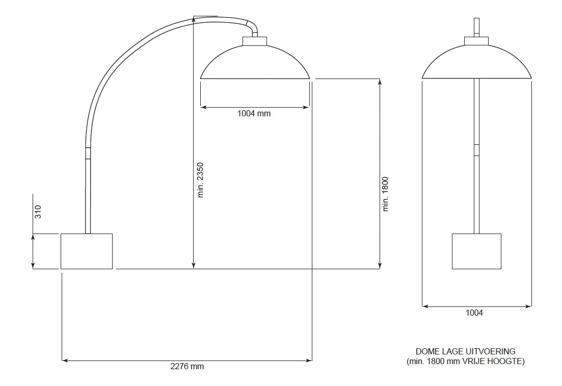 Heatsail Dome Chauffage de Terrasse Autonome