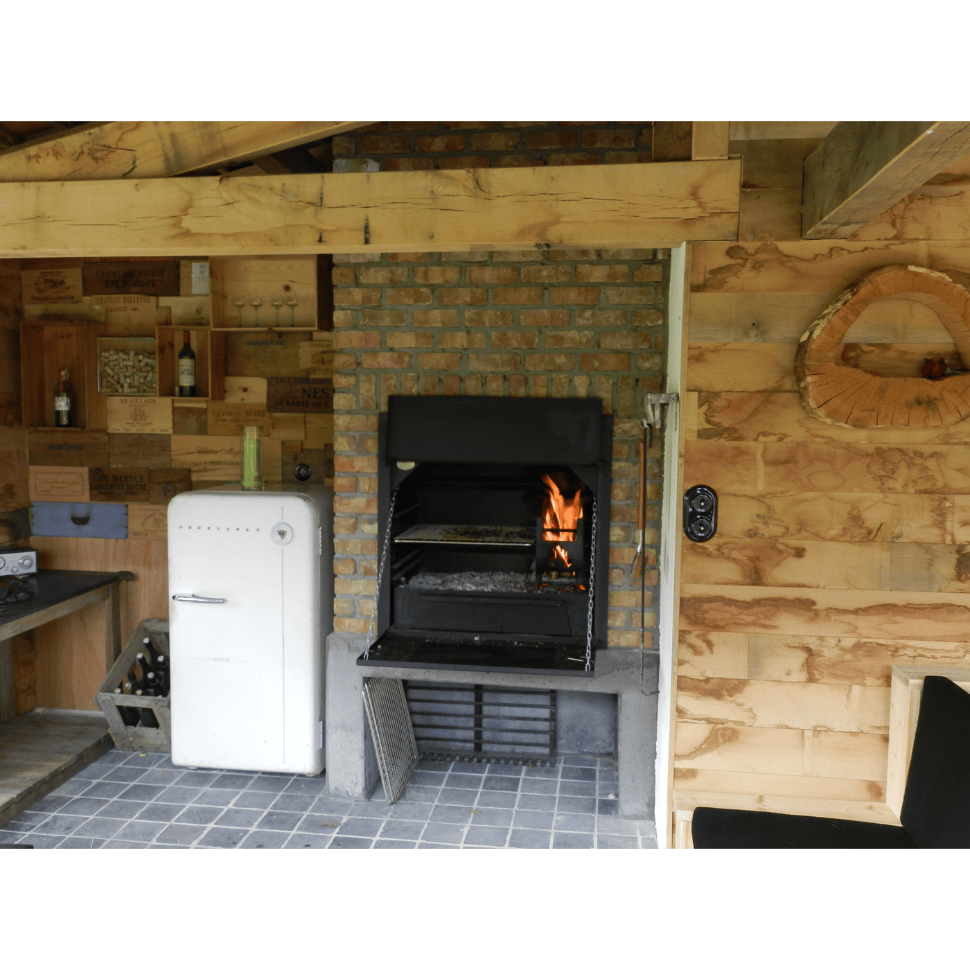 Home Fires Braai 800 Built-in