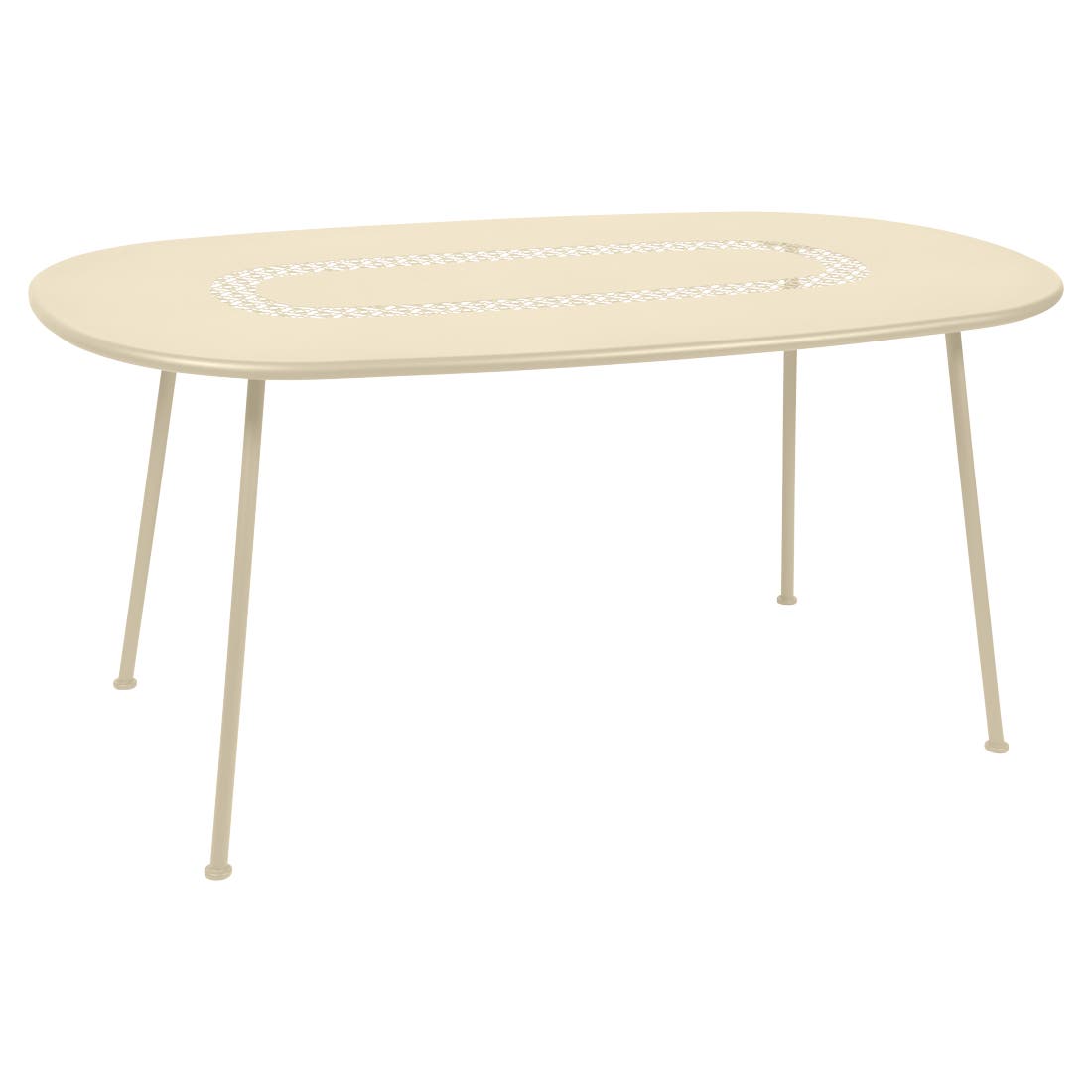 Lorette ovale tafel 160 × 90 cm