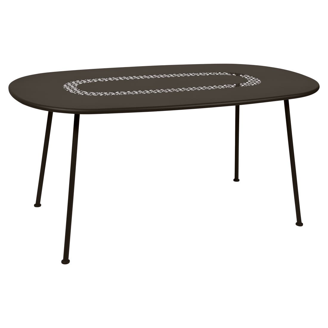 Lorette ovale tafel 160 × 90 cm