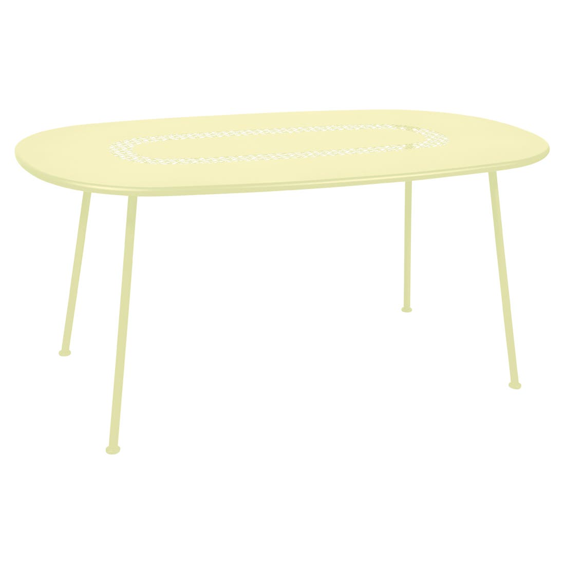 Lorette ovale tafel 160 × 90 cm