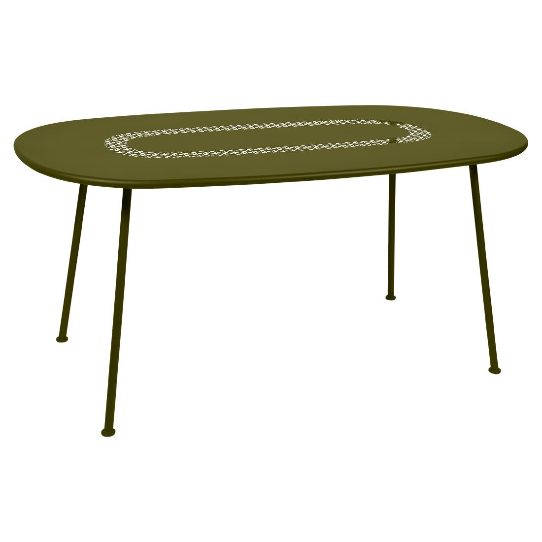Lorette ovale tafel 160 × 90 cm