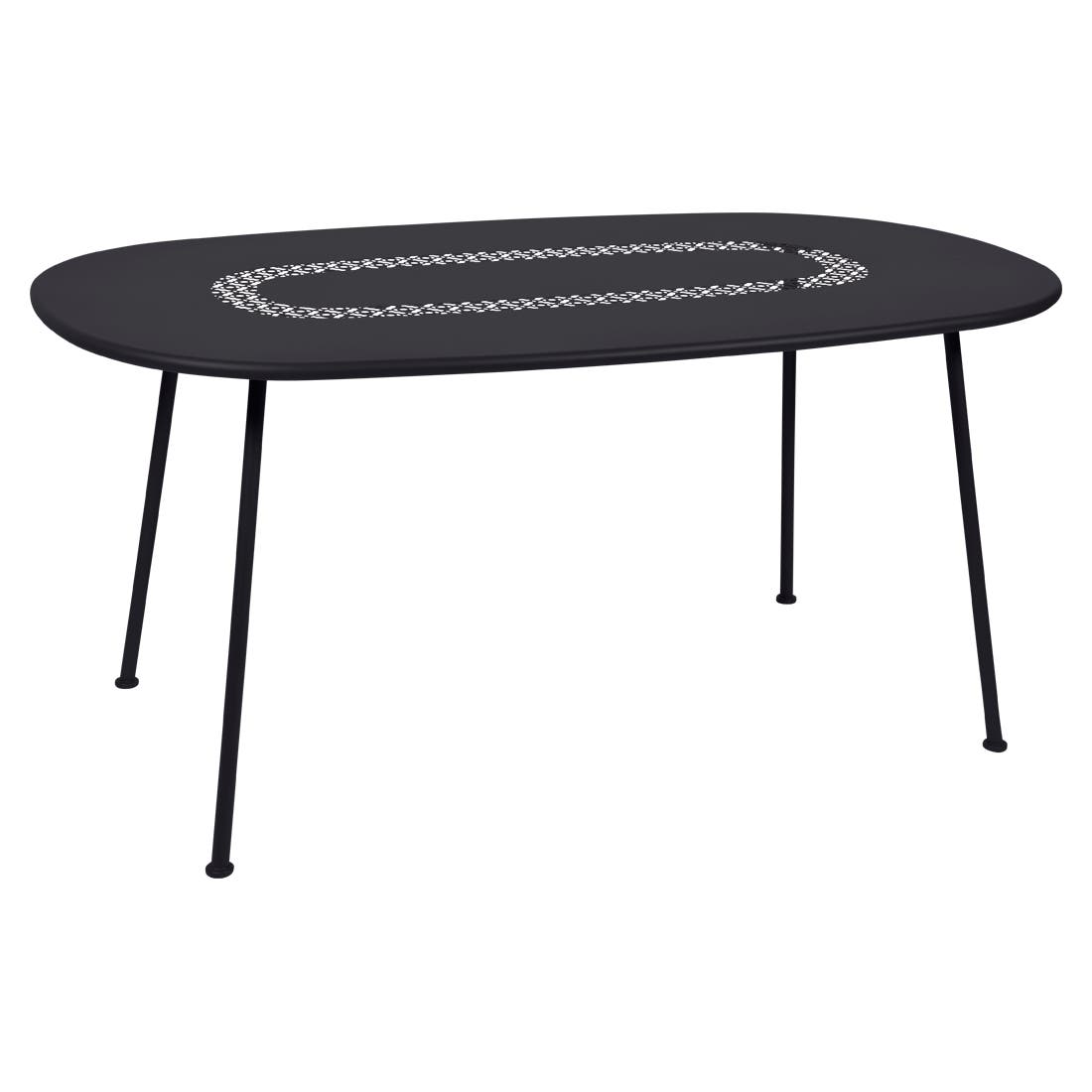Lorette ovale tafel 160 × 90 cm