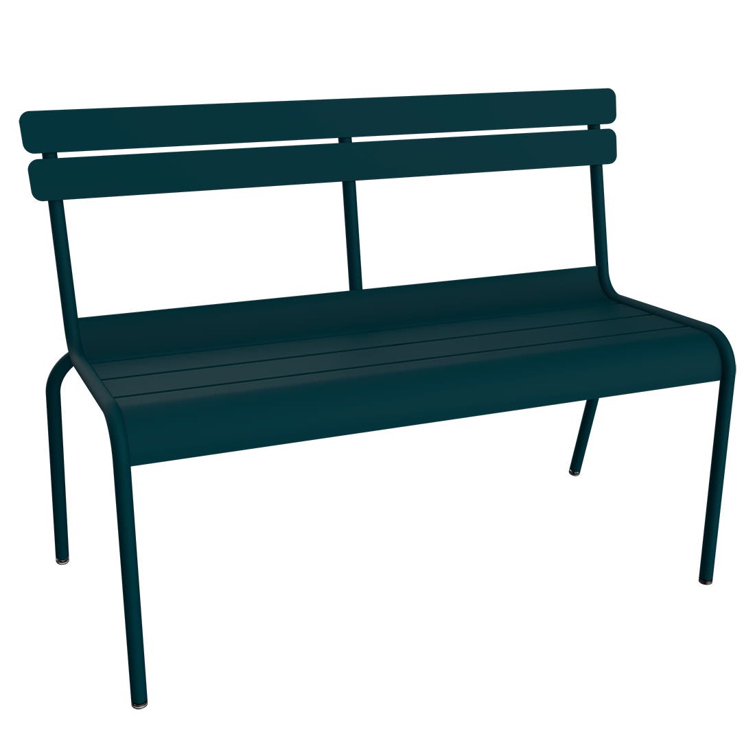 Luxembourg 2/3-seater bench with backrest